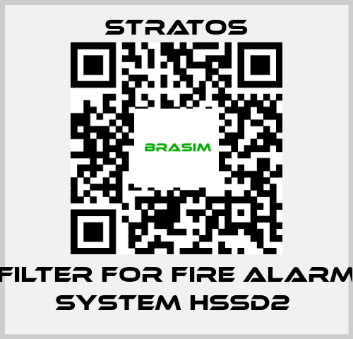 Stratos-FILTER FOR FIRE ALARM SYSTEM HSSD2  price