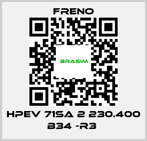 Freno-HPEV 71SA 2 230.400 B34 -R3  price