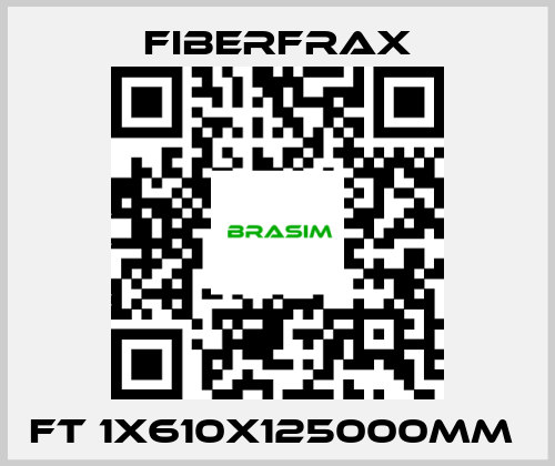 Fiberfrax-FT 1X610X125000MM  price