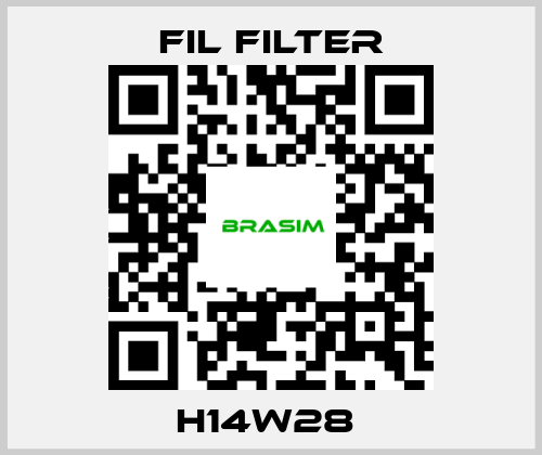 Fil Filter-H14W28  price