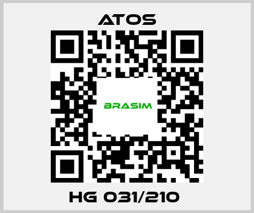 Atos-HG 031/210  price