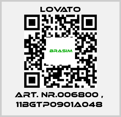 Lovato-Art. Nr.006800 ,  11BGTP0901A048  price