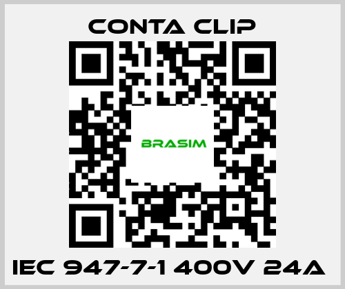 Conta Clip-IEC 947-7-1 400V 24A  price