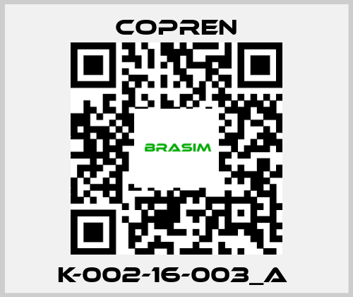 Copren-K-002-16-003_A  price