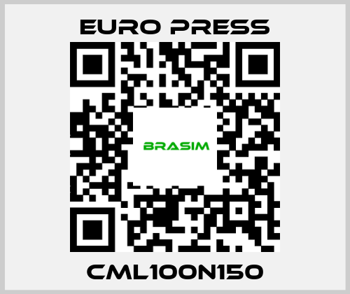 Euro Press-CML100N150 price