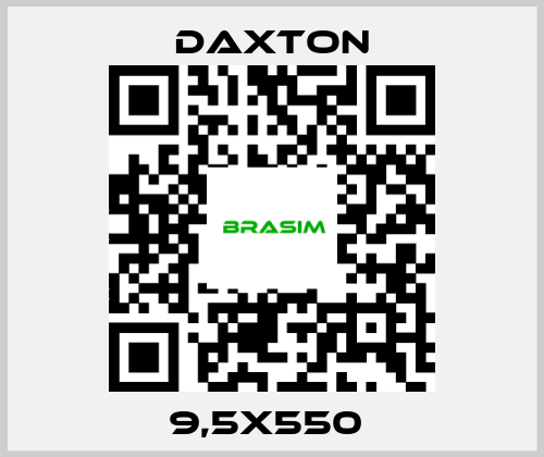 DAXTON-9,5X550  price