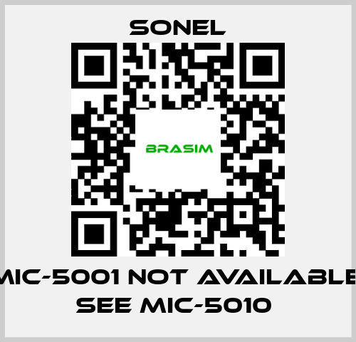 Sonel-MIC-5001 not available, see MIC-5010  price