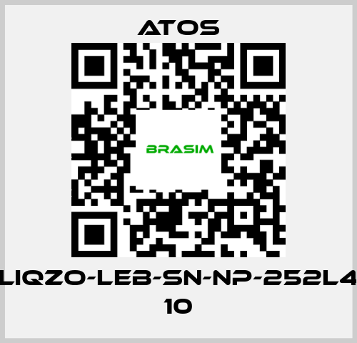 Atos-LIQZO-LEB-SN-NP-252L4 10 price