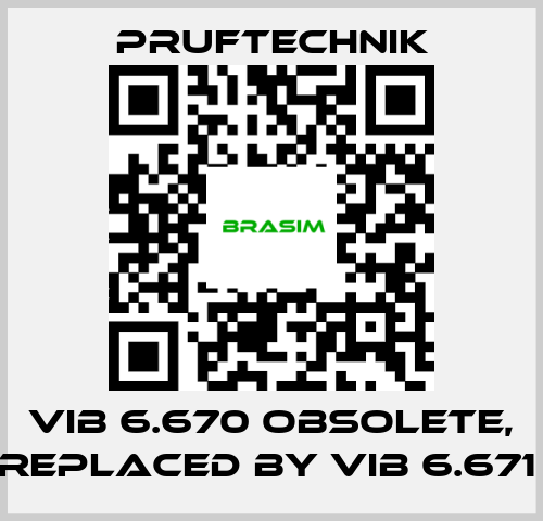 Pruftechnik-VIB 6.670 obsolete, replaced by VIB 6.671  price