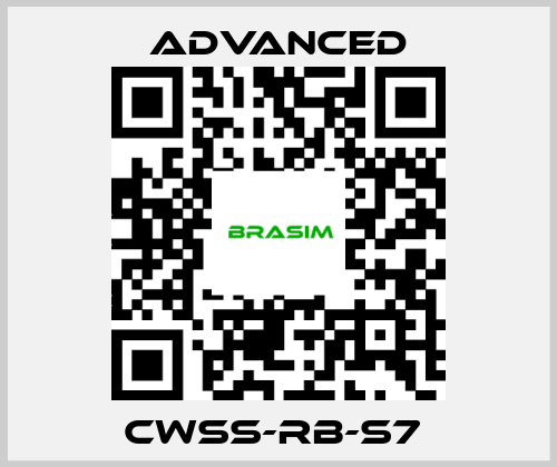 Advanced-CWSS-RB-S7  price