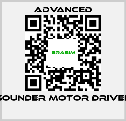 Advanced-Sounder Motor Driven  price