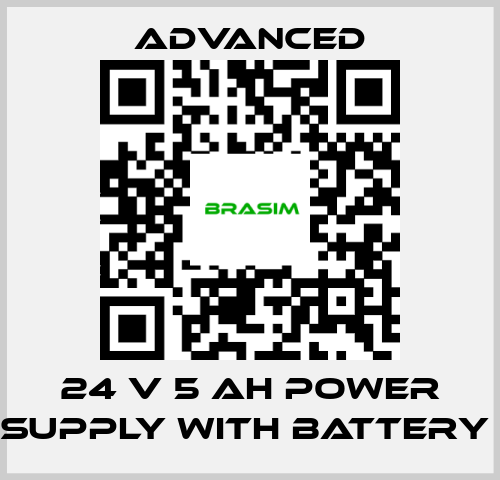 Advanced-24 V 5 Ah Power Supply with Battery  price