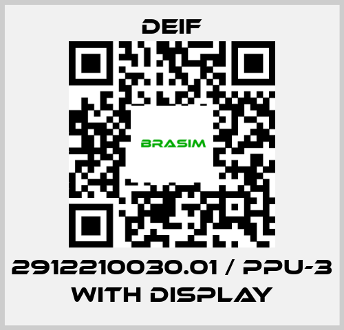 Deif-2912210030.01 / PPU-3 with display price