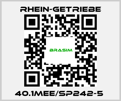 Rhein-Getriebe-40.1MEE/SP242-5  price