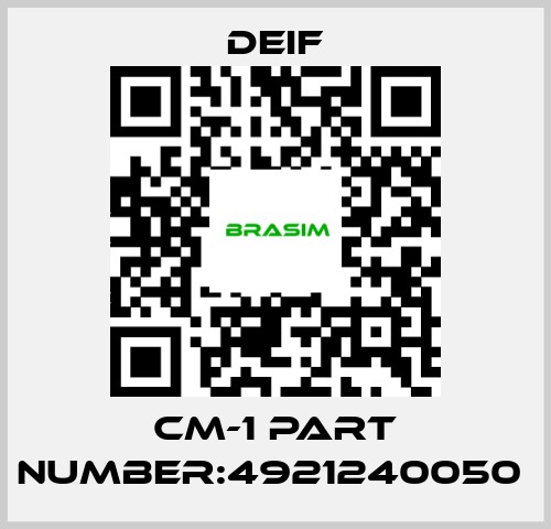 Deif-CM-1 part number:4921240050  price