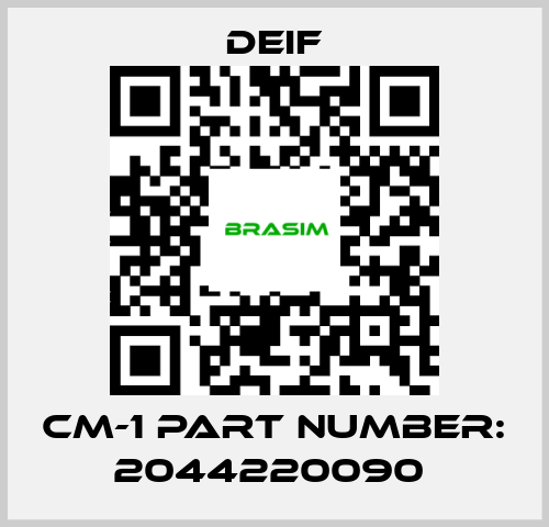 Deif-CM-1 part number: 2044220090  price