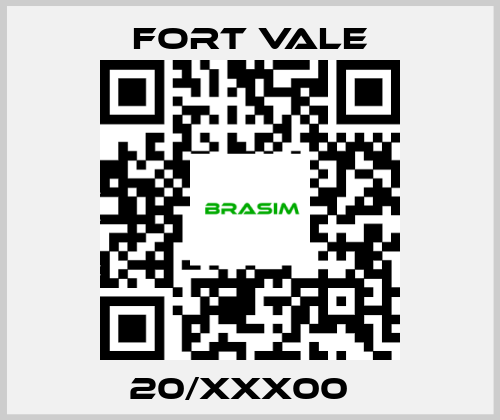 Fort Vale-20/XXX00   price