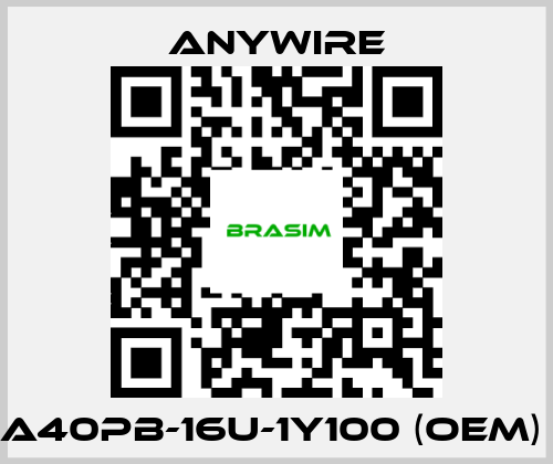 Anywire- A40PB-16U-1Y100 (OEM)  price