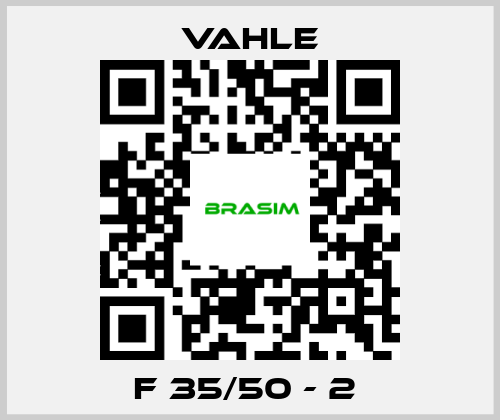 Vahle-F 35/50 - 2  price