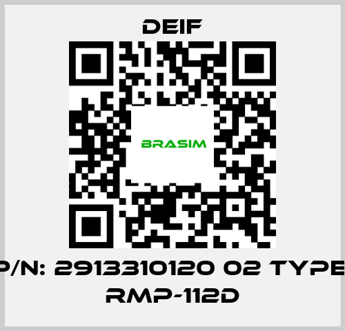 Deif-P/N: 2913310120 02 Type: RMP-112D price