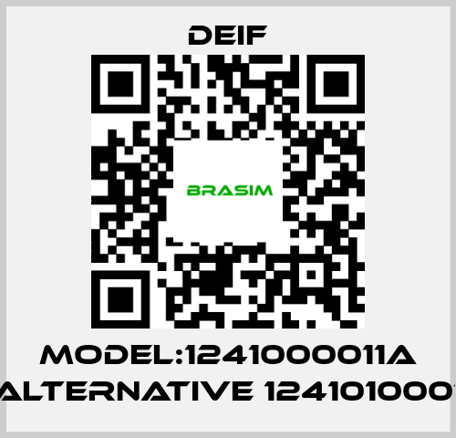 Deif-Model:1241000011A alternative 1241010001 price