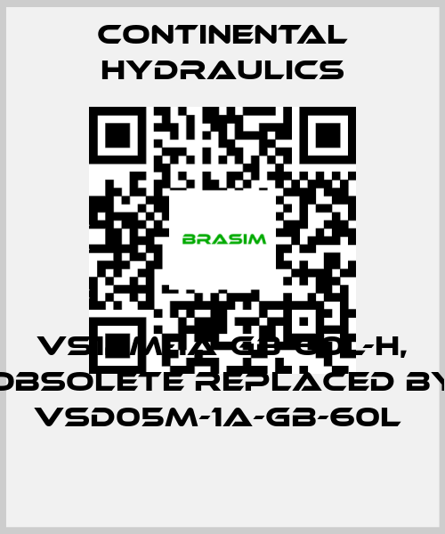 Continental Hydraulics-VS12M-1A-GB-60L-H, obsolete replaced by VSD05M-1A-GB-60L  price