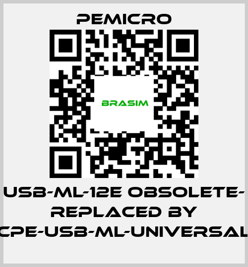 PEmicro-USB-ML-12E OBSOLETE- REPLACED BY CPE-USB-ML-UNIVERSAL price