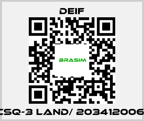 Deif-CSQ-3 Land/ 2034120061 price