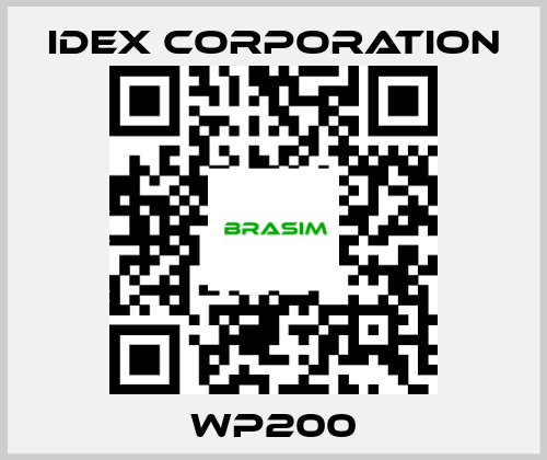 IDEX Corporation-WP200 price