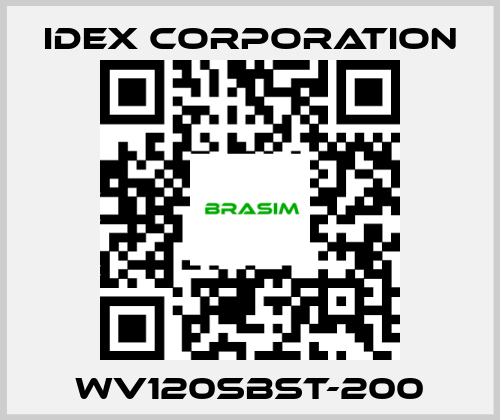 IDEX Corporation-WV120SBST-200 price