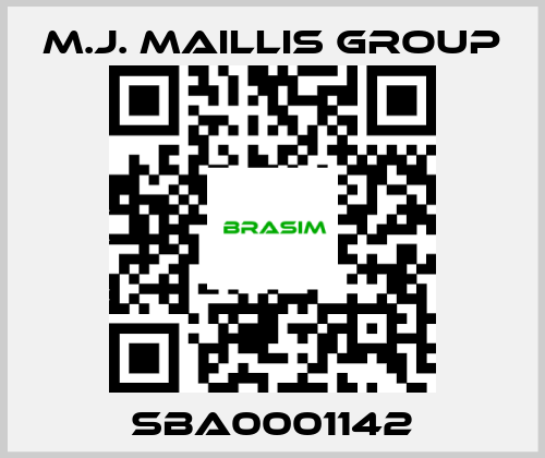 M.J. MAILLIS GROUP-SBA0001142 price