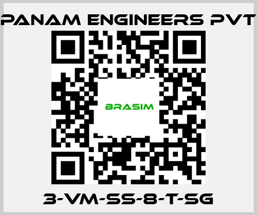 Panam Engineers Pvt-3-VM-SS-8-T-SG price