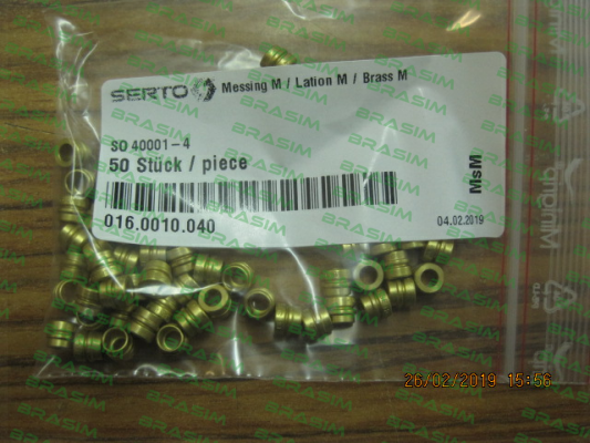 Serto-016.0010.040 / SO 40001-4 price