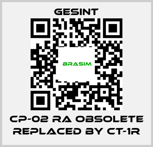 Gesint-CP-02 RA obsolete replaced by CT-1R price