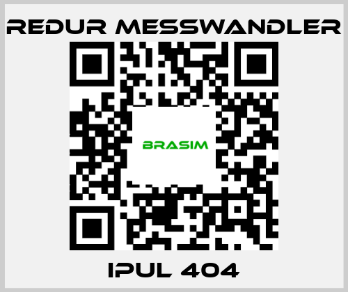 REDUR Messwandler-IPUL 404 price