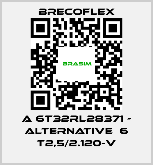 Brecoflex-A 6T32RL28371 - alternative  6 T2,5/2.120-V price