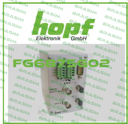 Hopf-FG6875G02 price