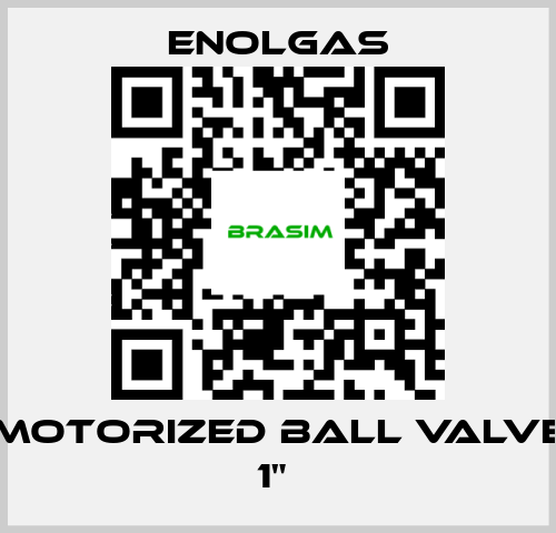 Enolgas-MOTORIZED BALL VALVE 1"  price