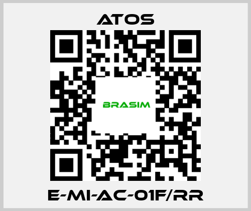 Atos-E-MI-AC-01F/RR price