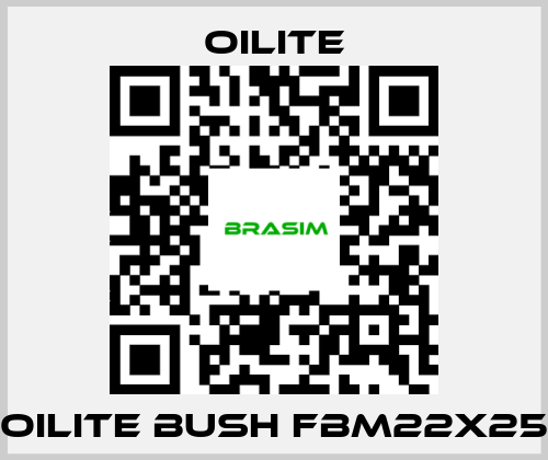 Oilite-OILITE BUSH FBM22X25 price