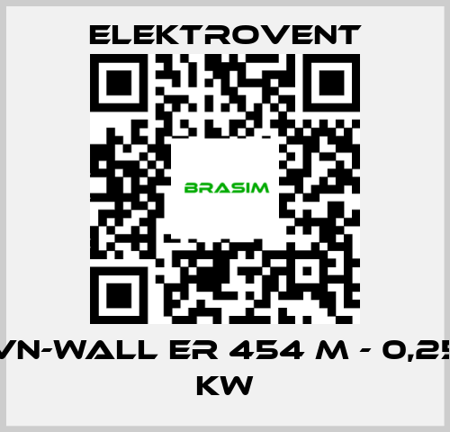 ELEKTROVENT-VN-Wall ER 454 M - 0,25 kW price