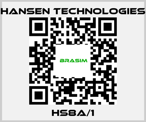 HANSEN TECHNOLOGIES-HS8A/1 price