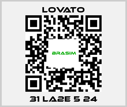 Lovato-31 LA2E 5 24 price