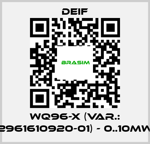 Deif-WQ96-x (Var.: 2961610920-01) - 0..10MW price