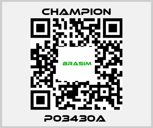 Champion-P03430A  price