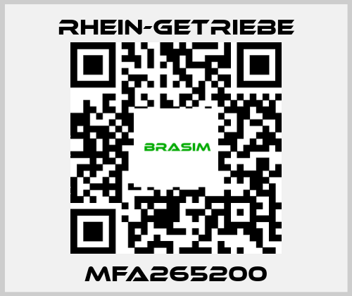 Rhein-Getriebe-MFA265200 price