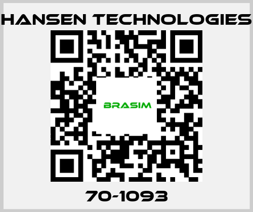 HANSEN TECHNOLOGIES-70-1093 price