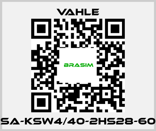 Vahle-SA-KSW4/40-2HS28-60 price