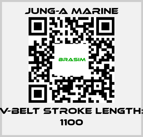 JUNG-A MARINE-V-belt stroke length: 1100 price