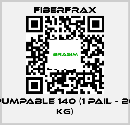 Fiberfrax-PUMPABLE 140 (1 pail - 20 kg) price